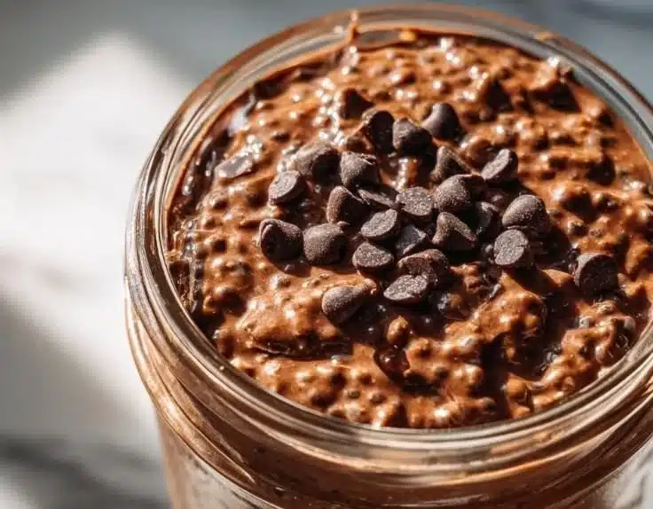 Brownie Batter Overnight Oats