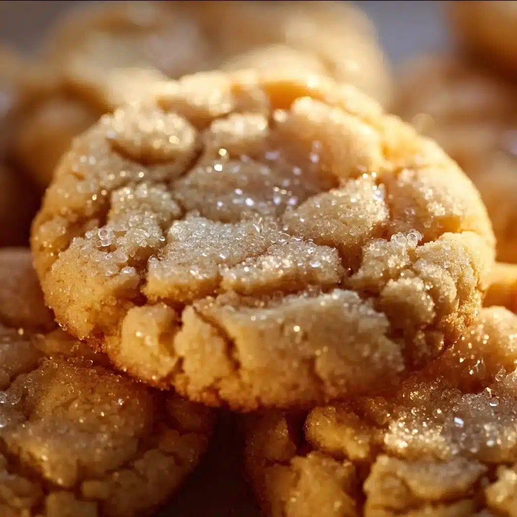 Delicious butter toffee sugar cookies decorated on a plate.