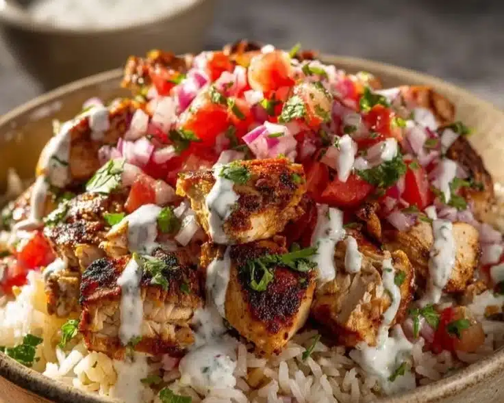 Chicken Gyro Bowls