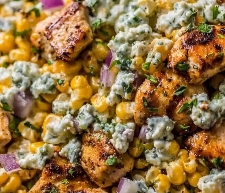 Chicken Street Corn Salad