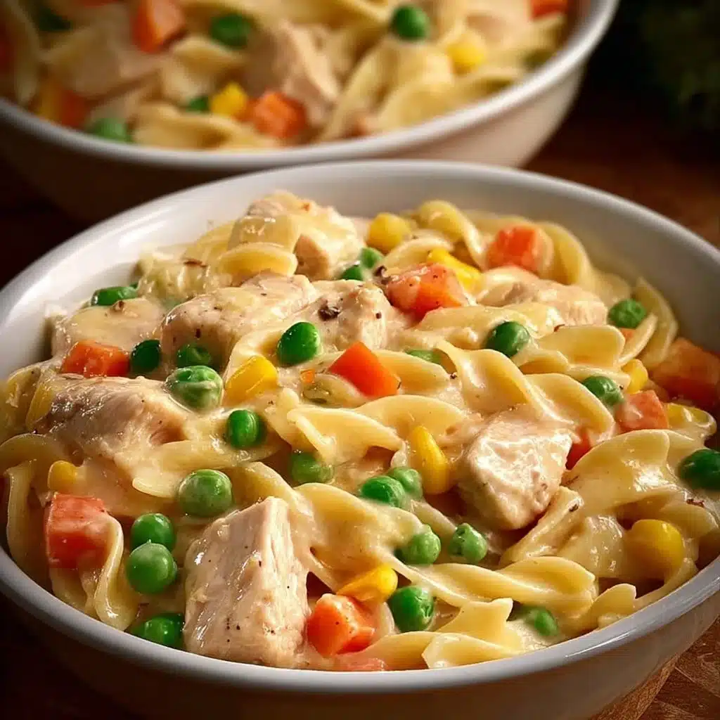 Classic Chicken Pot Pie Pasta