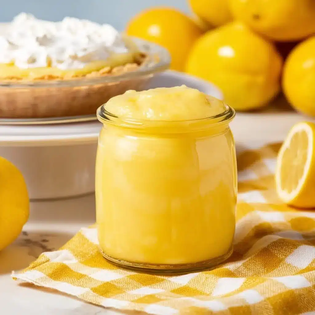 Delicious classic lemon pie with a buttery crust and fresh lemon filling