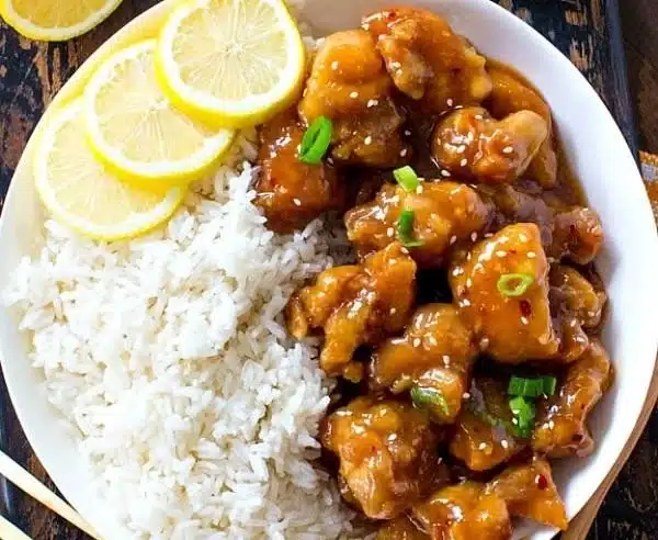 Crispy Honey Lemon Chicken