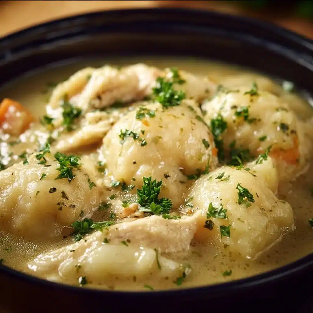 Crockpot Chicken and Dumplings