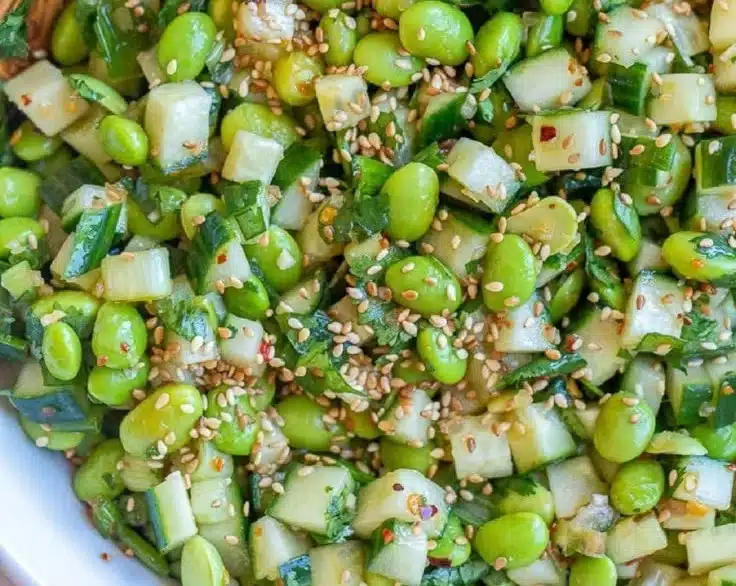 Cucumber Edamame Salad