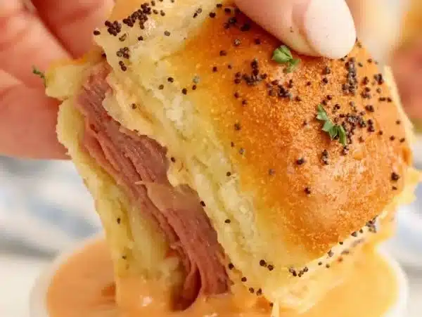 Easy Corned Beef Sliders