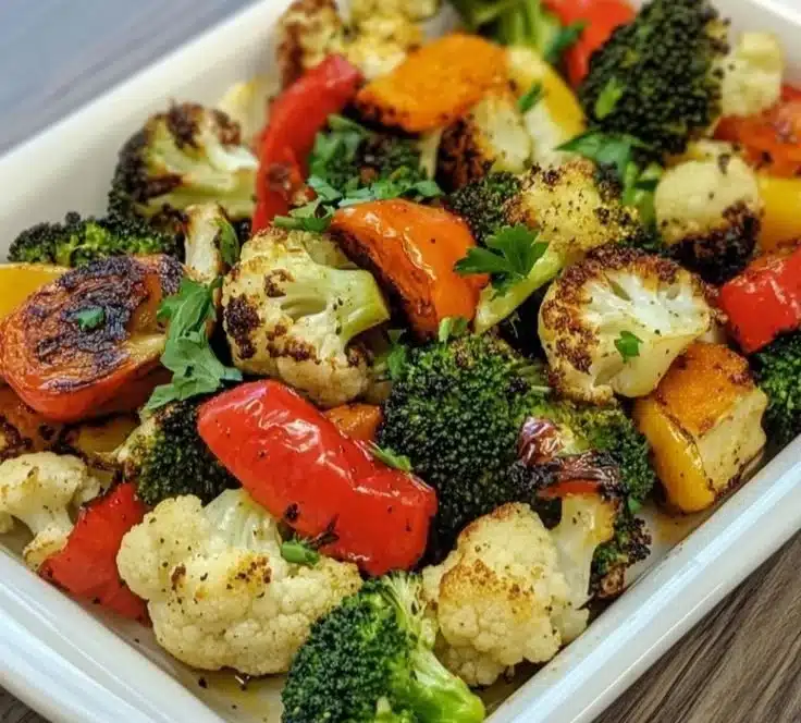 Garlic Roasted Vegetables