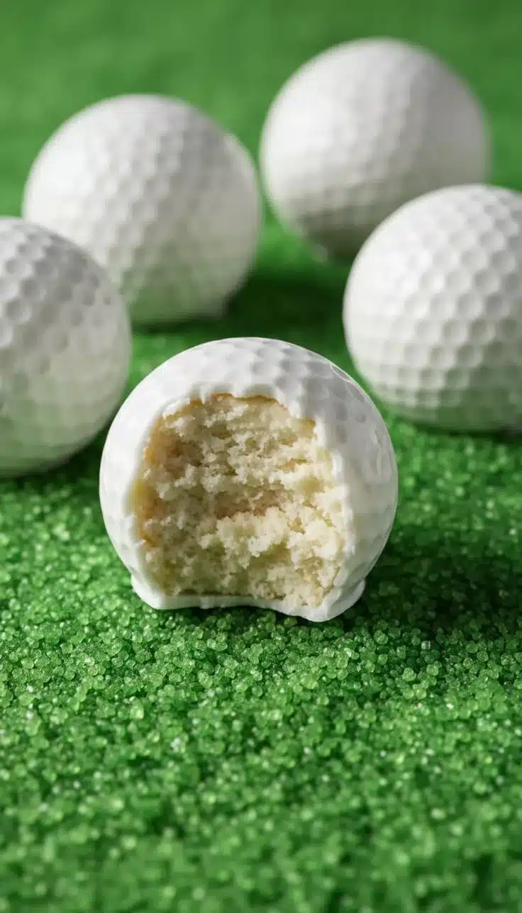 Golf Cake Balls