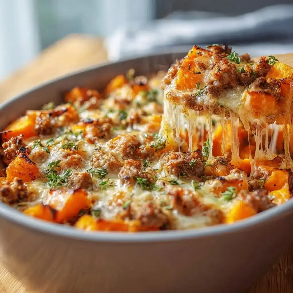 Ground Turkey Sweet Potato Bake