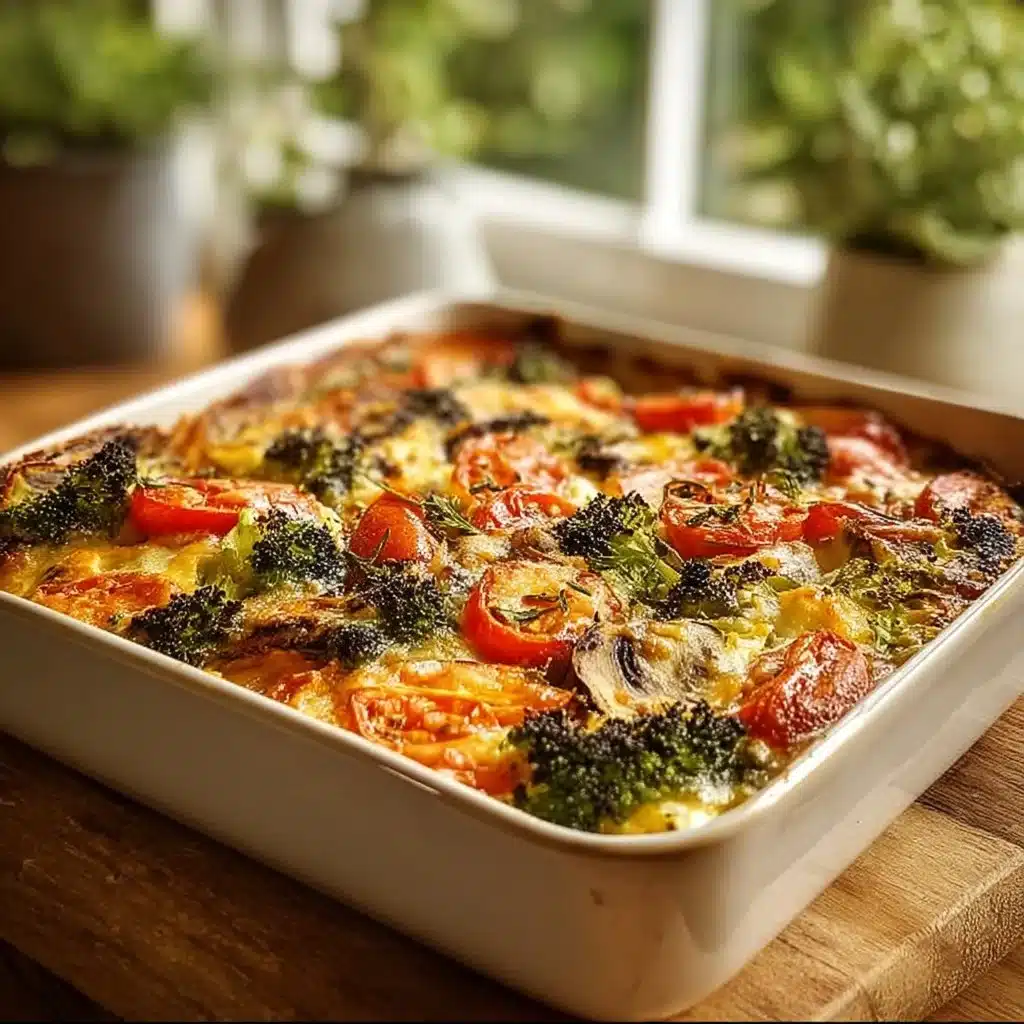 High-Protein Cottage Cheese Veggie Bake