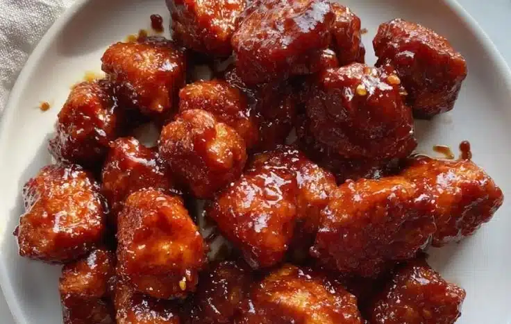Honey BBQ Chicken Bites