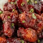 Served Honey Butter Chicken with crispy texture and a drizzle of honey butter sauce.