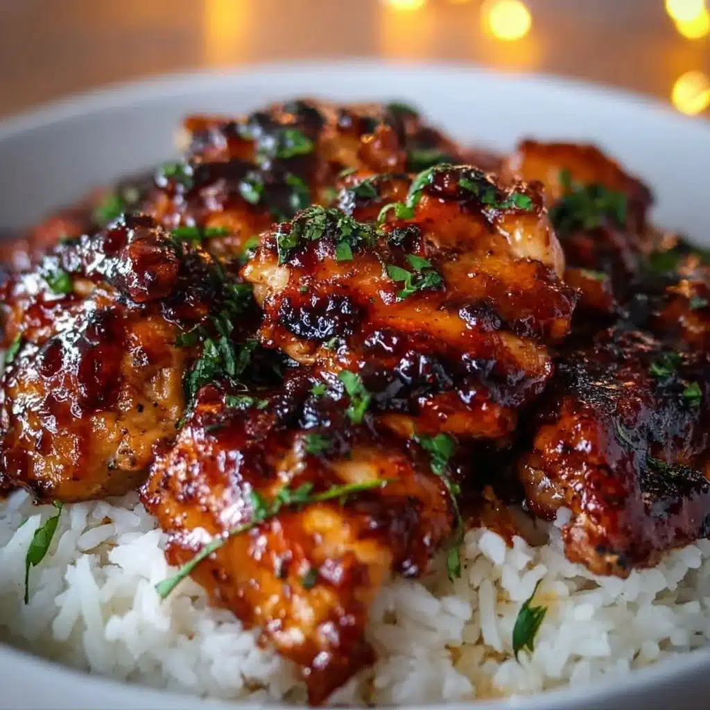 Delicious honey butter chicken served with sides