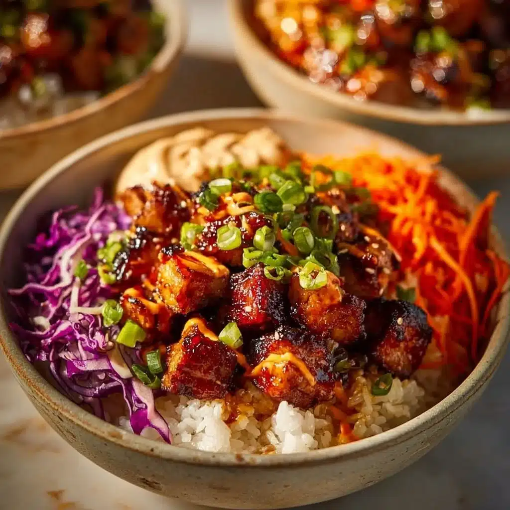 Korean BBQ Chicken Bowls (Easy Weeknight Recipe!)