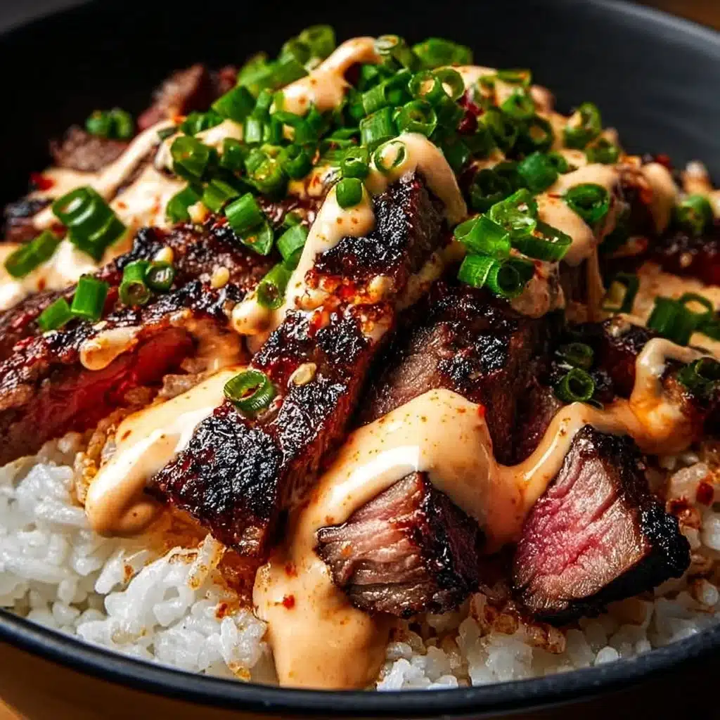 Korean BBQ Steak Rice Bowls