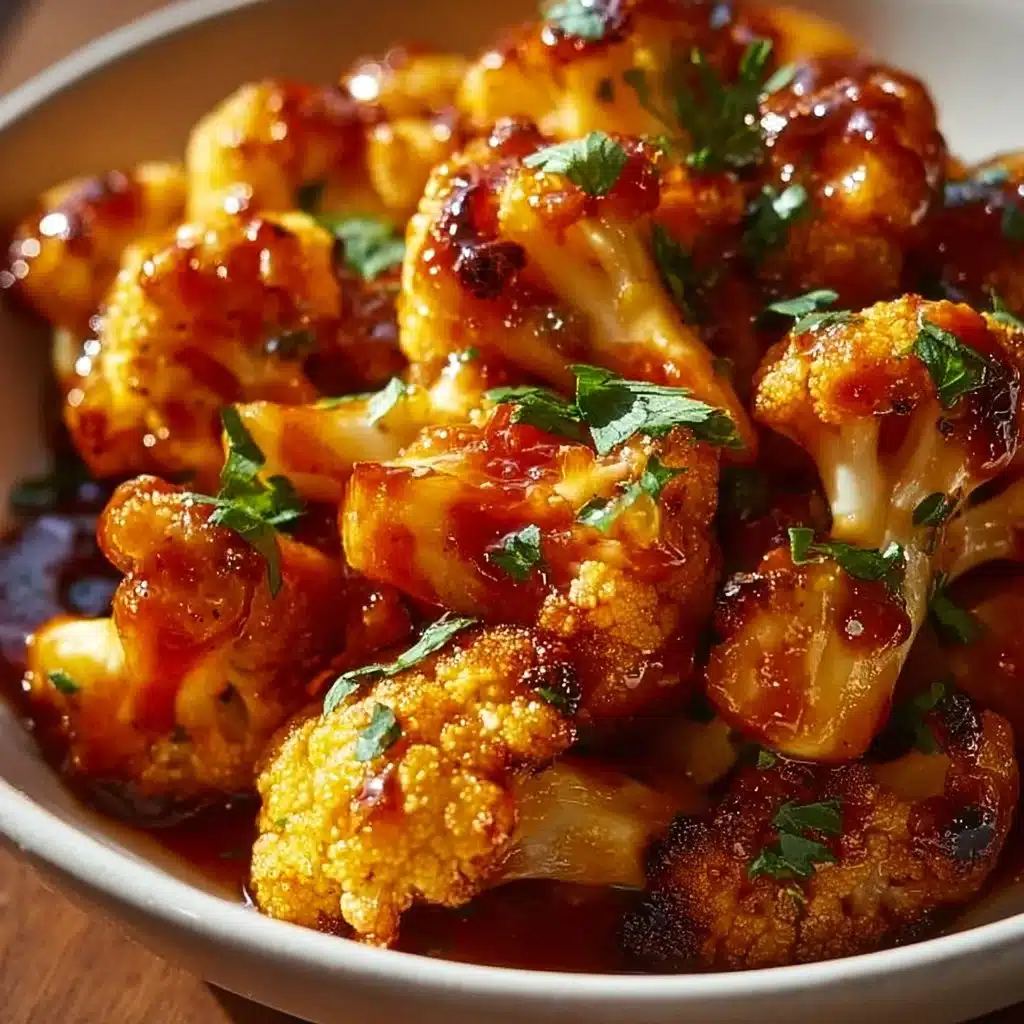 Maple Sriracha Cauliflower Bliss