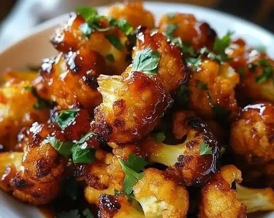 Maple Sriracha Cauliflower Bliss