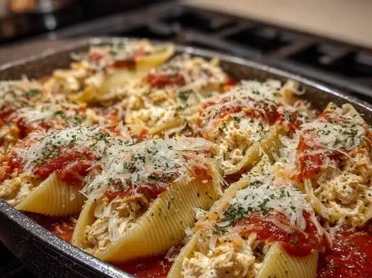 Marry Me Chicken Stuffed Shells