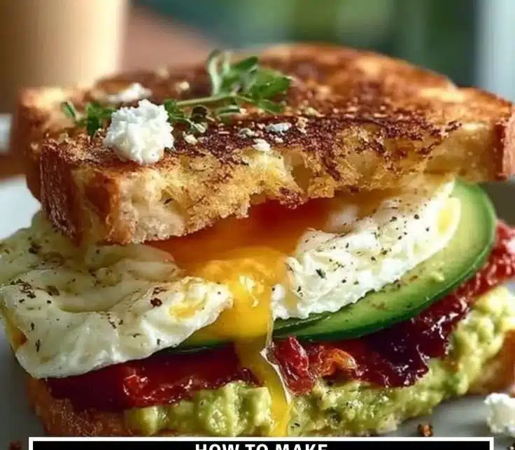 Mediterranean Breakfast Sandwich