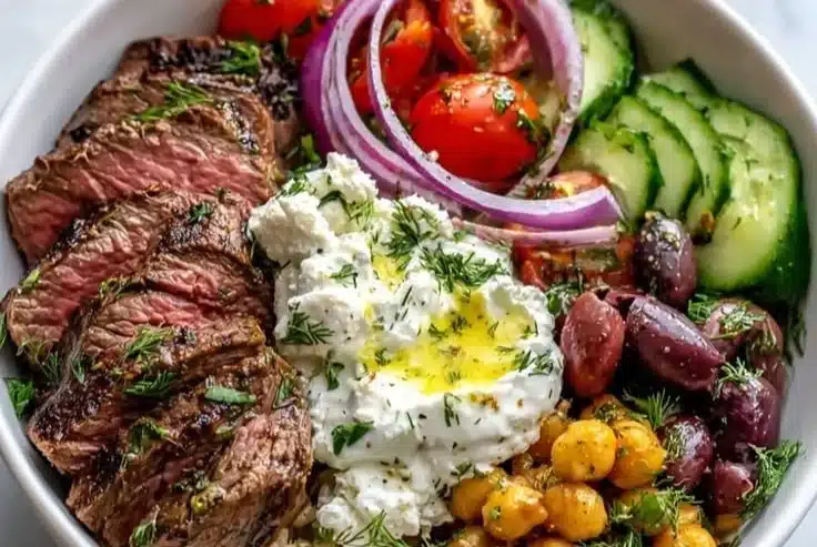 Mediterranean Steak Bowl