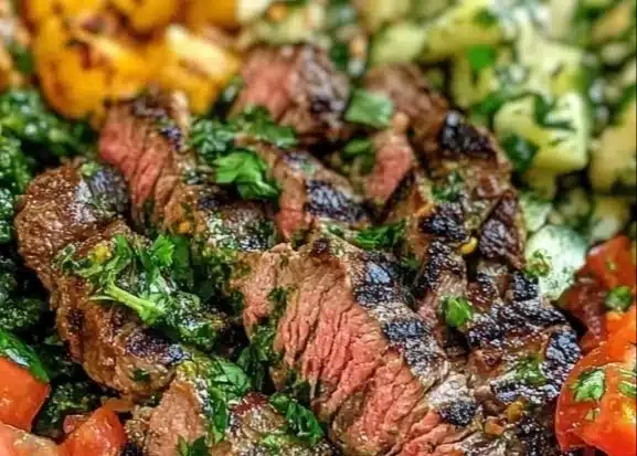 Mediterranean Steak Bowl Recipe