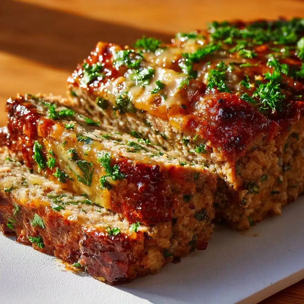 Mouthwatering Garlic Parmesan Meatloaf Recipe – Easy Comfort Food Dinner Idea