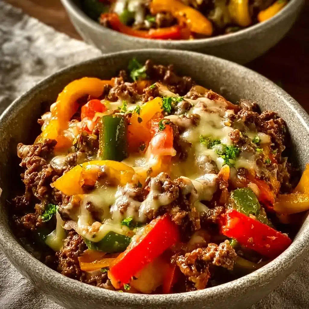 Philly Cheesesteak Bowls