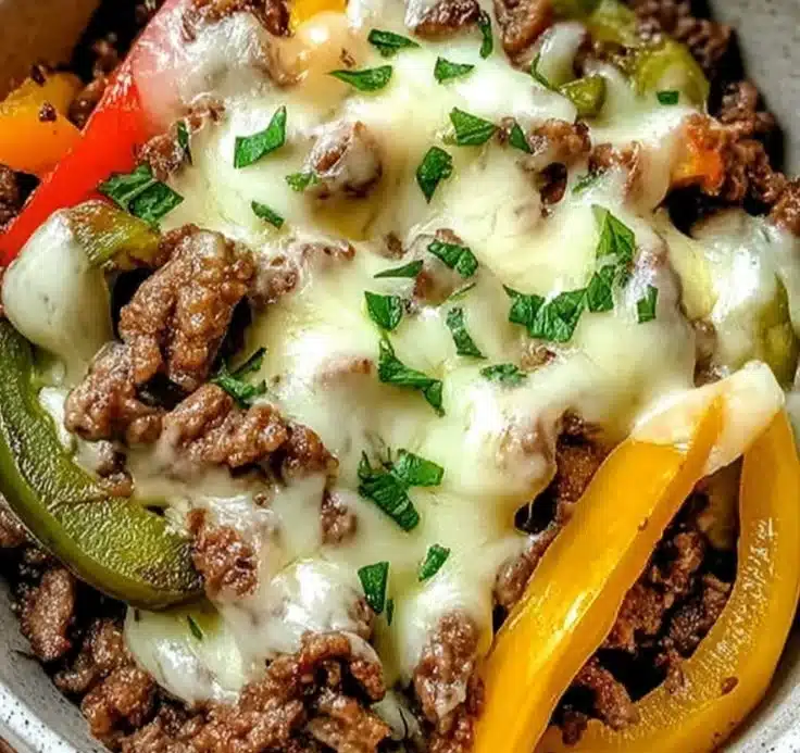 Philly Cheesesteak Bowls