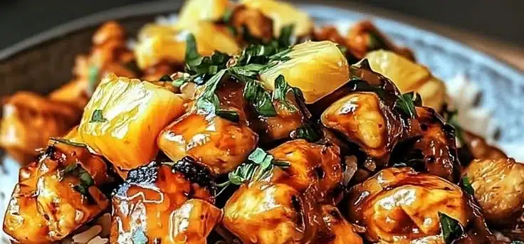 Pineapple Chicken and Rice: A Sweet and Savory Weeknight Favorite