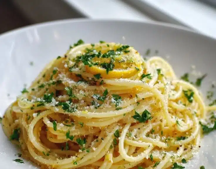 Quick Lemon Pasta