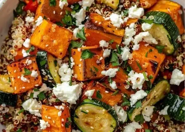 Roasted Vegetable Quinoa Bowl