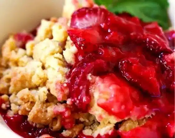 Strawberry Cobbler