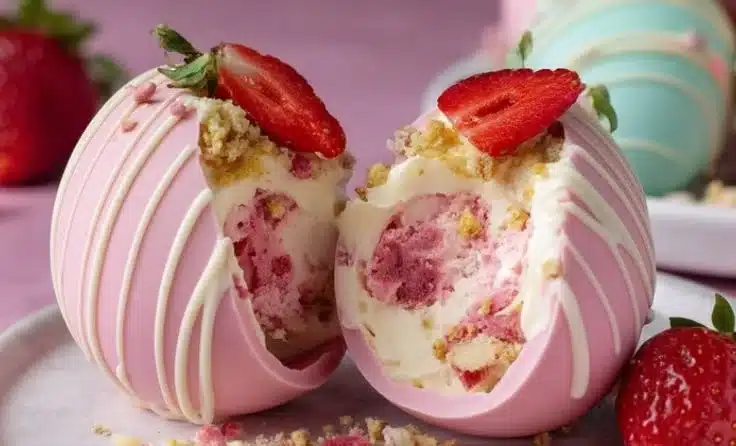 Strawberry Shortcake Easter Egg Bombs