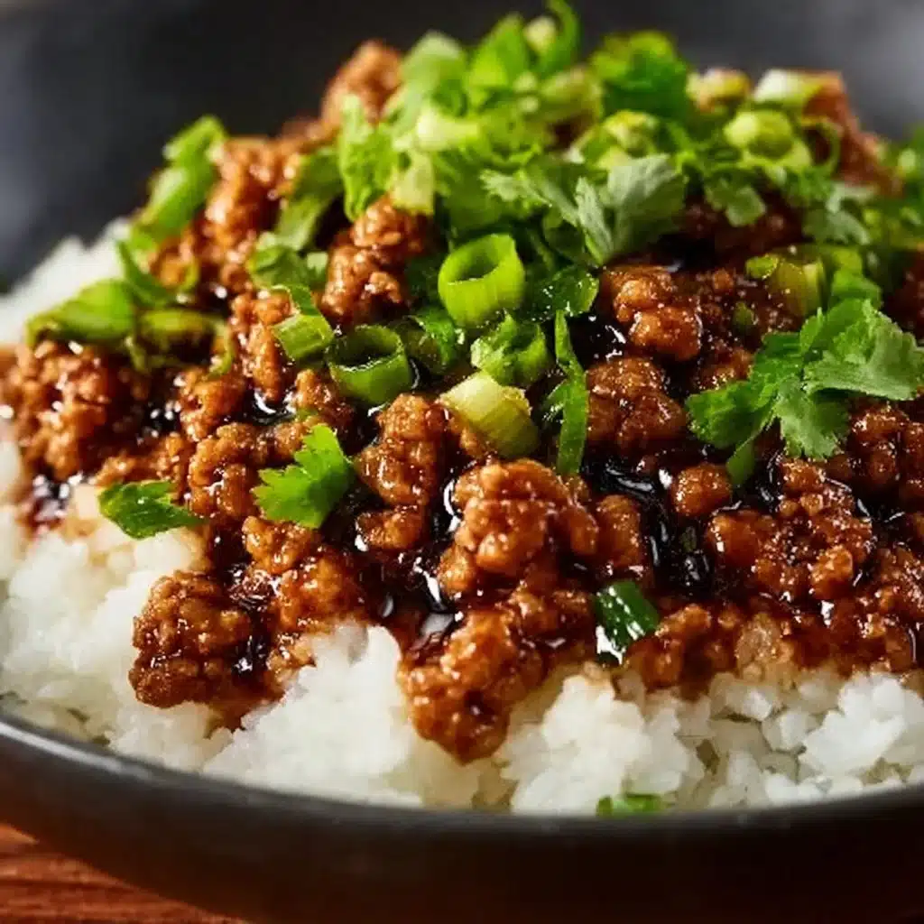 Sweet and Savory Honey Garlic Ground Turkey Recipe in 25 Minutes