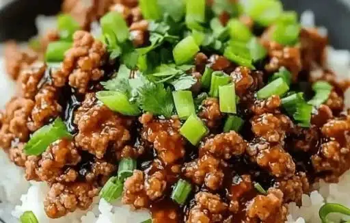 Sweet and Savory Honey Garlic Ground Turkey Recipe in 25 Minutes