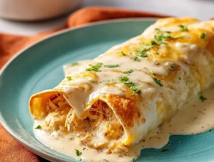 Tasty White Rotisserie Chicken Enchiladas