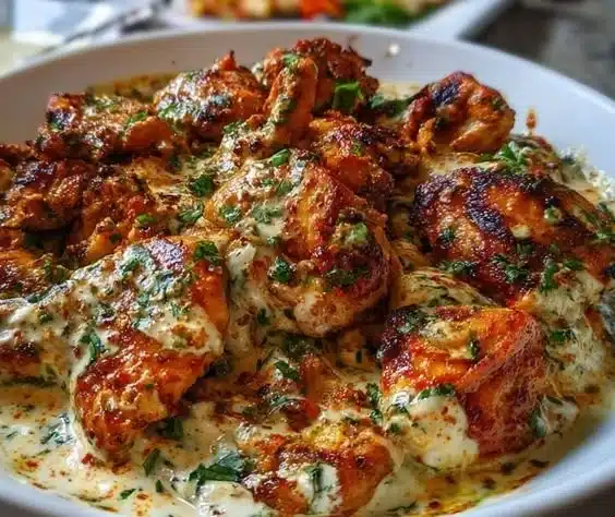 Turkish Chicken with Creamy White Sauce: A Flavor Delight!