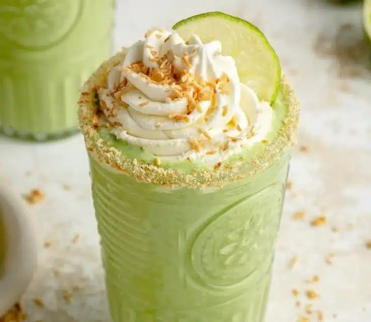 Creamy Coconut Key Lime Pie Smoothie