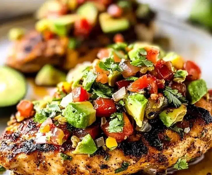 Fiesta Lime Chicken with Avocado