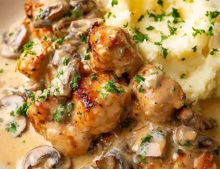 Irresistible Chicken Stroganoff