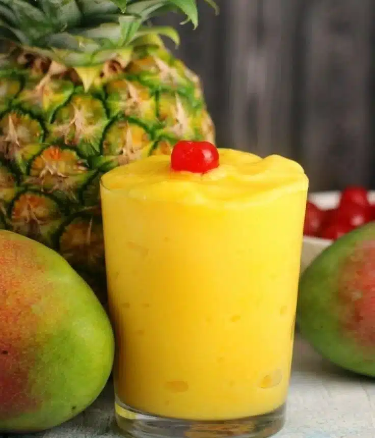 Mango & Pineapple Tropical Slushies