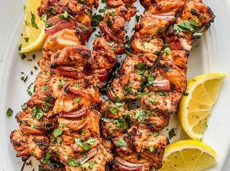 Middle Eastern Chicken Skewers